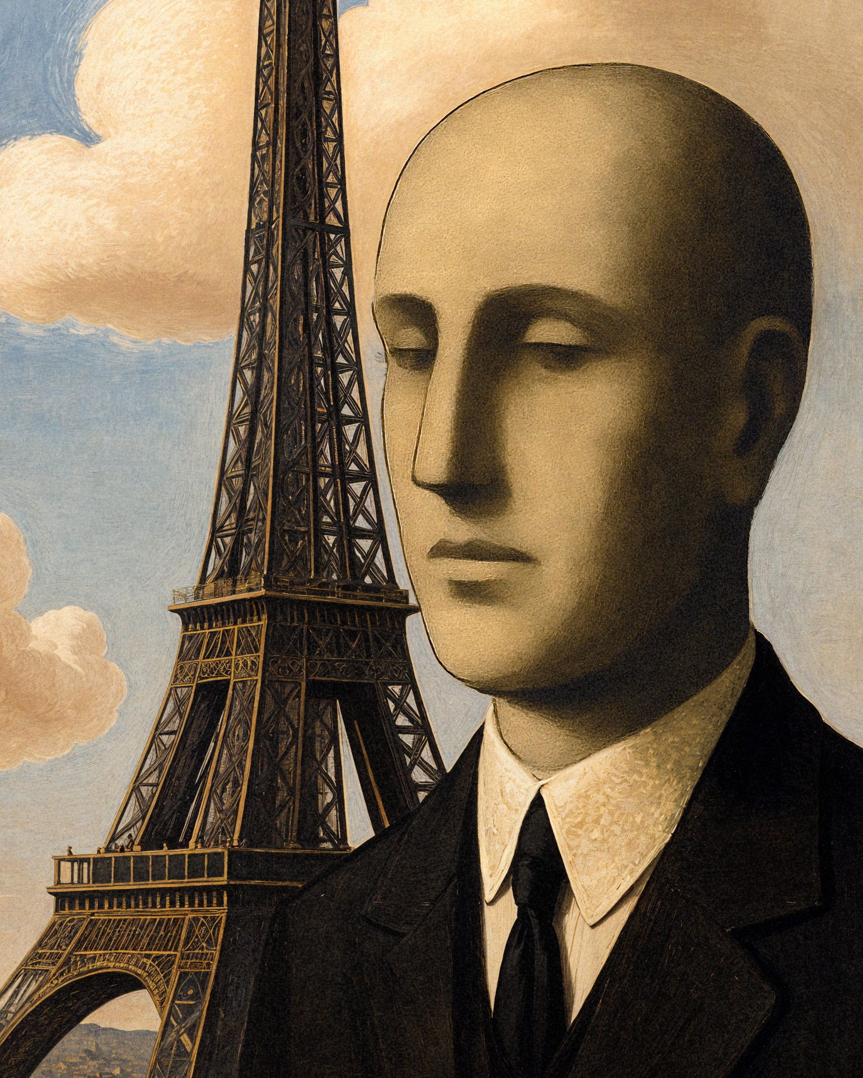 Paris - Steampunk Surrealismus Poster