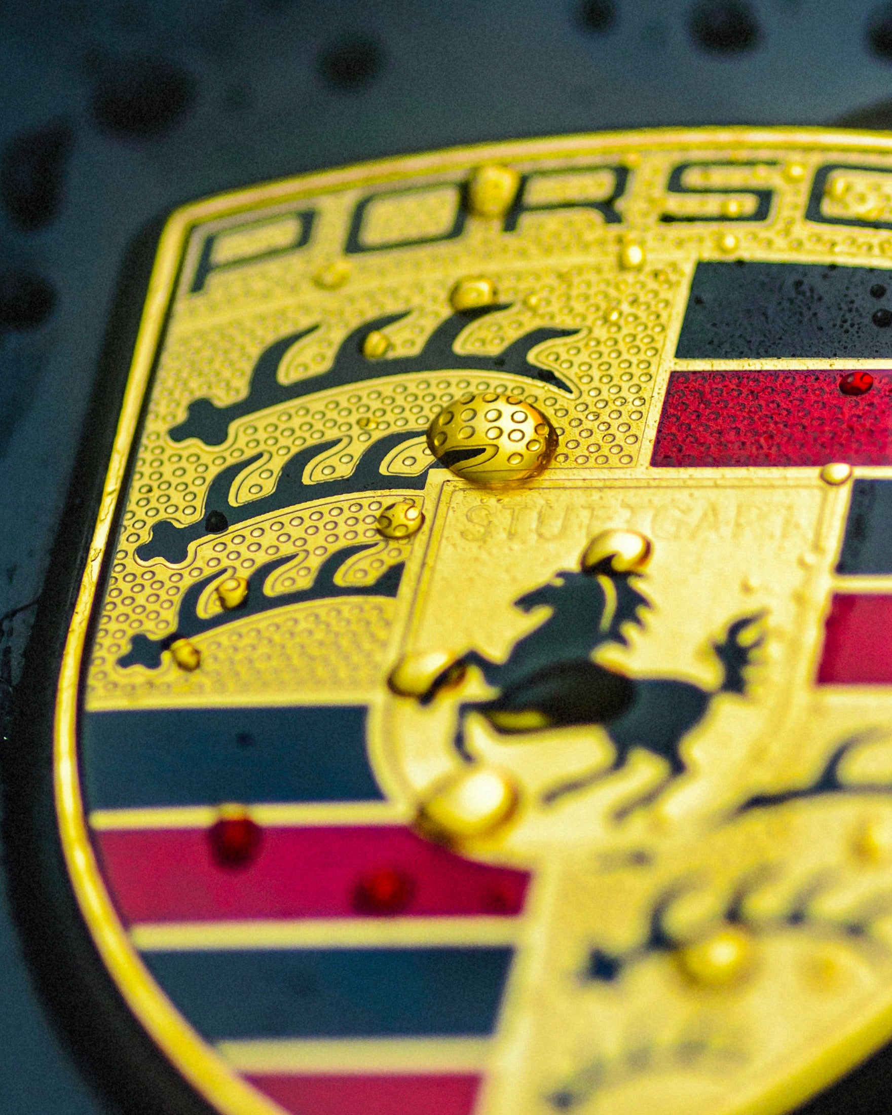 Porsche-Logo - Plakat