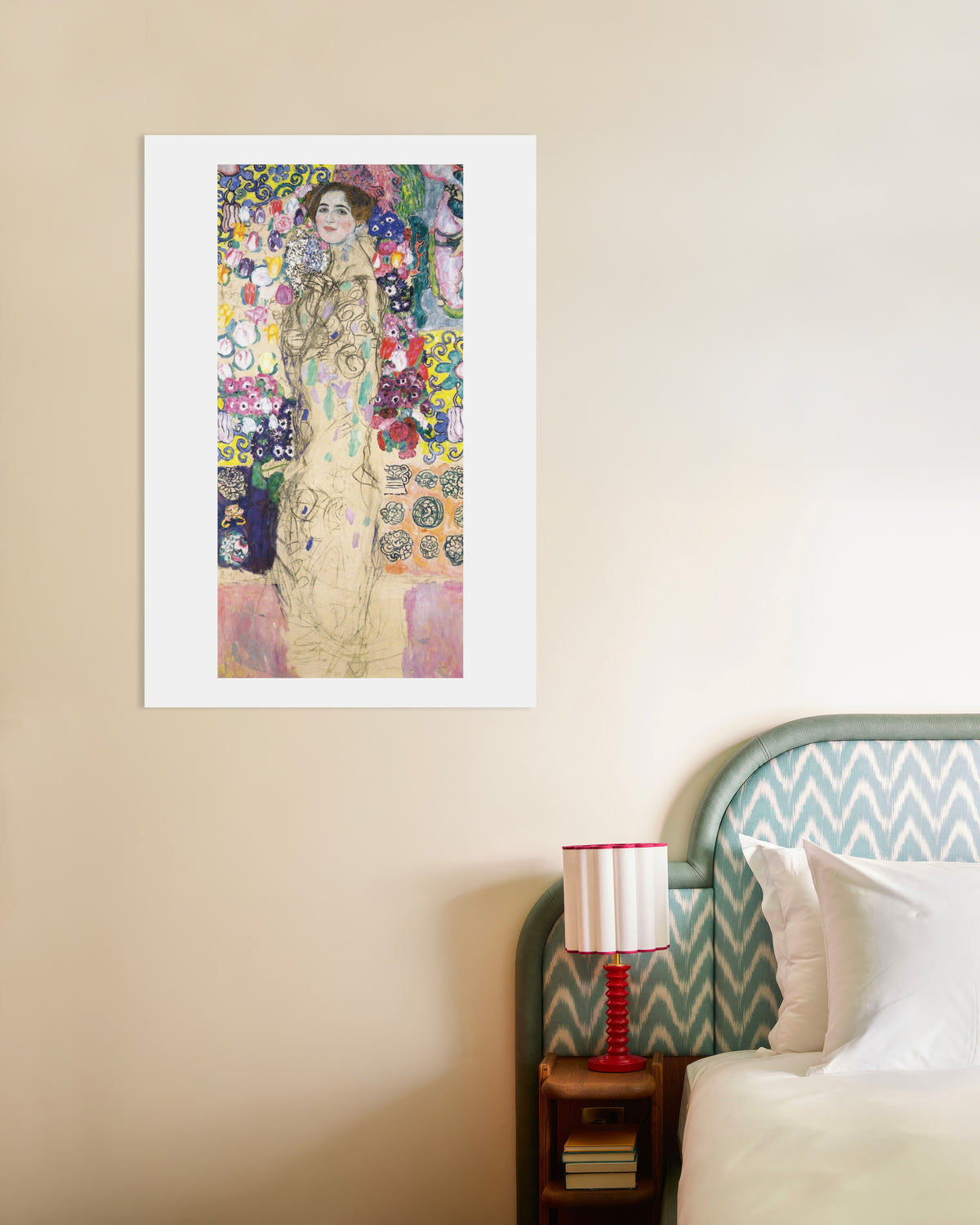 Poster Bildnis Maria Munk (1917–1918) von Gustav Klimt
