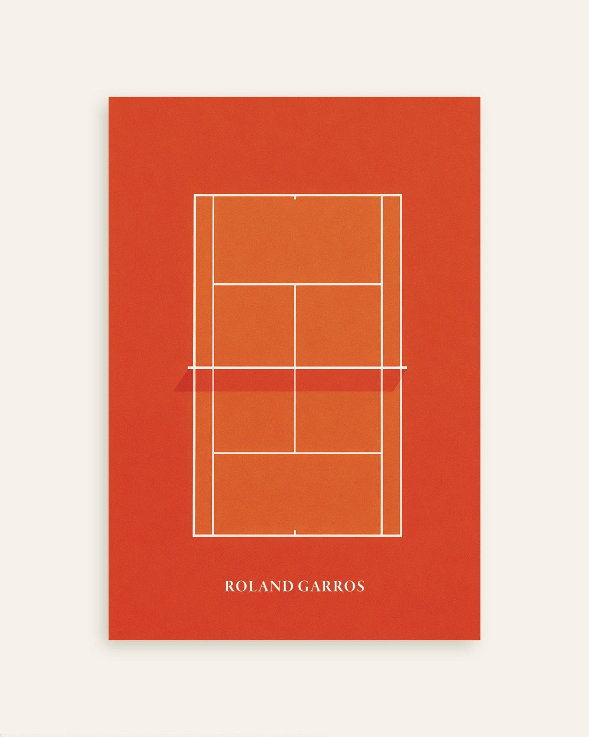 Poster „Roland Garros: Tennis auf dem Sandplatz“, Miniaturansicht