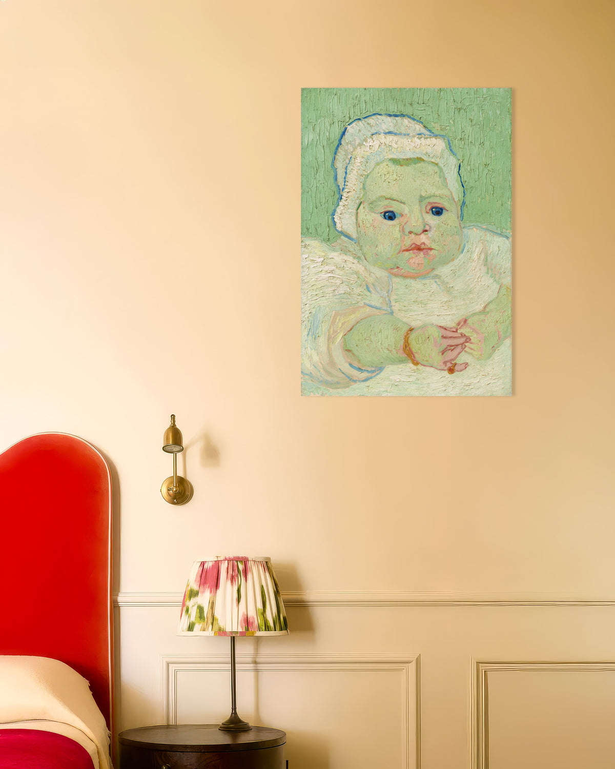 Poster von Baby Roulin (1888) von Vincent van Gogh