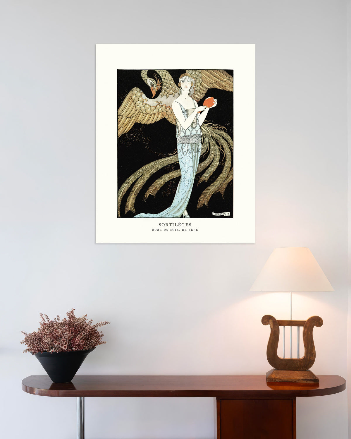 Poster of "Sortilèges" by Georges Barbier (1922) - Art Deco Print