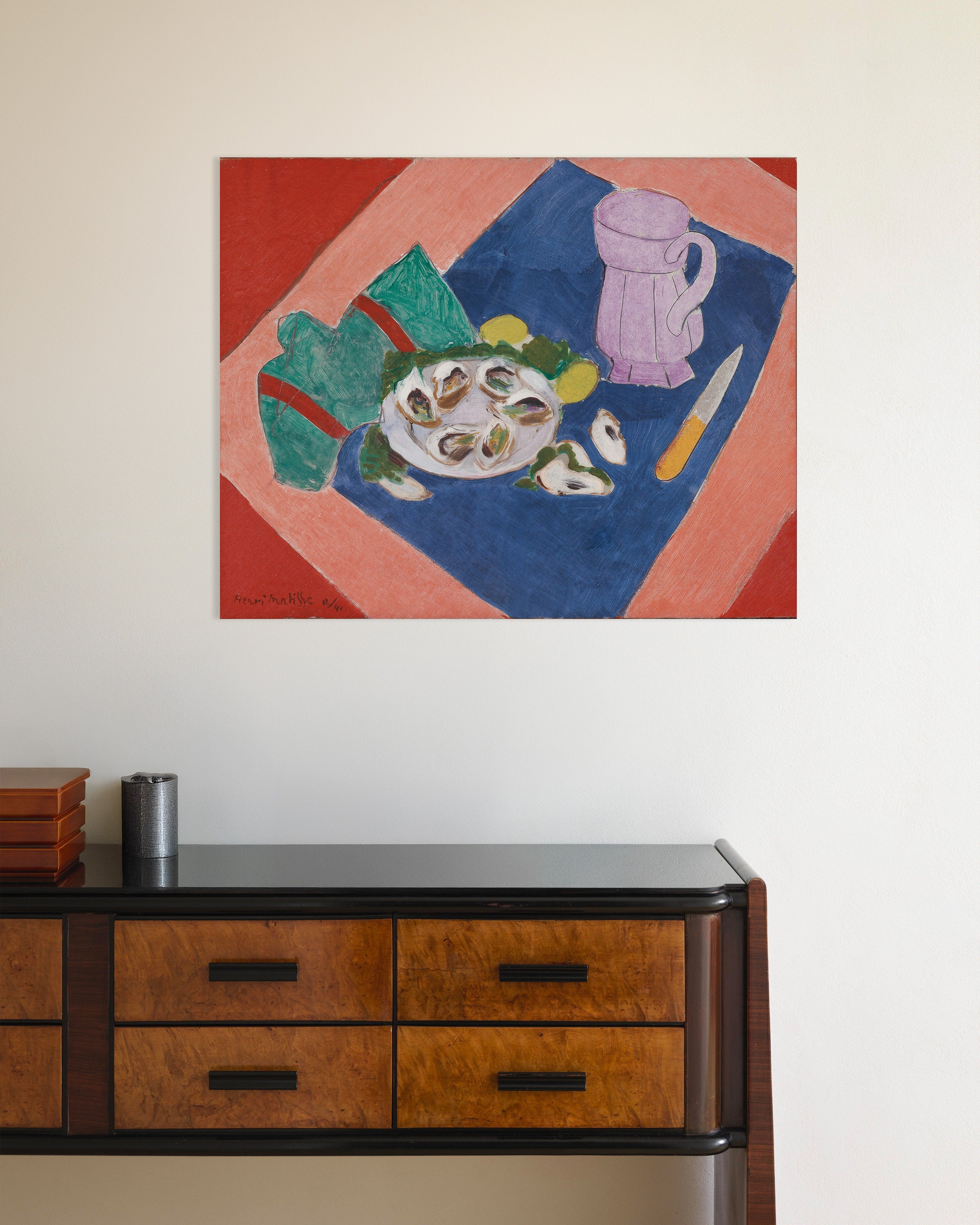 Poster of Still life with oysters (1940) by Henri Matisse - Poster