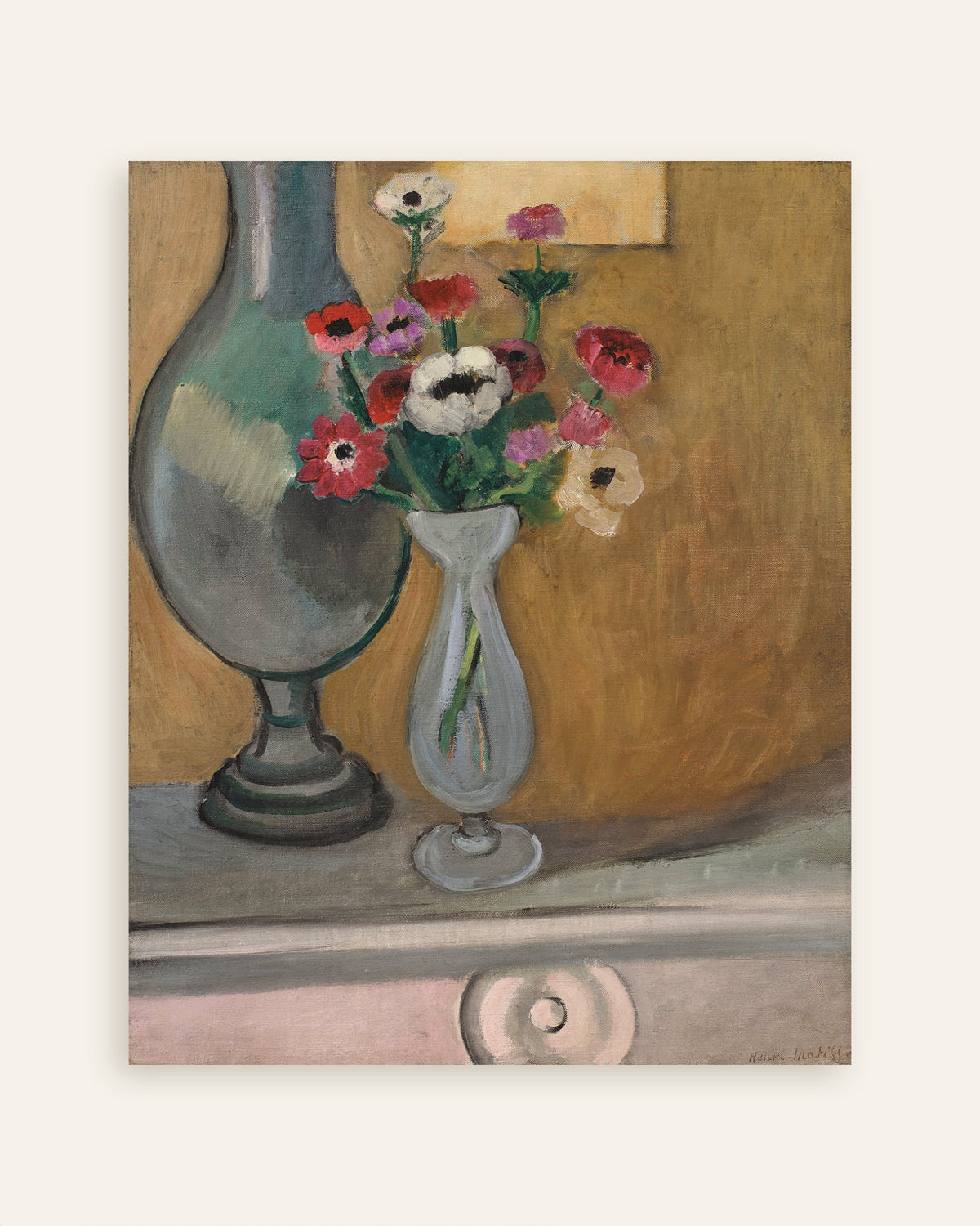 Poster „Der Anemonenstrauß (1918) von Henri Matisse“, Vorschaubild