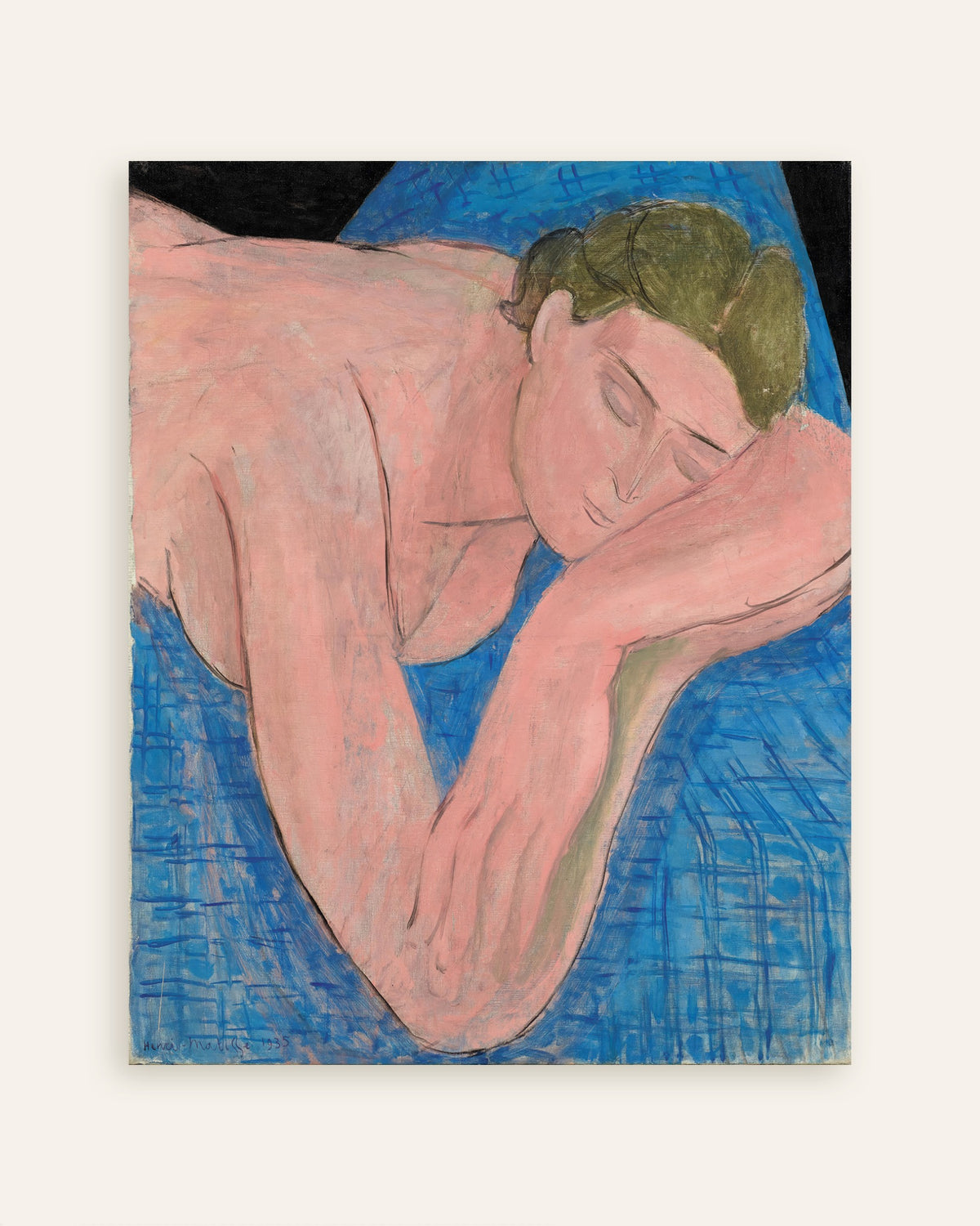 Poster von Der Traum (1935) von Henri Matisse, Miniaturansicht