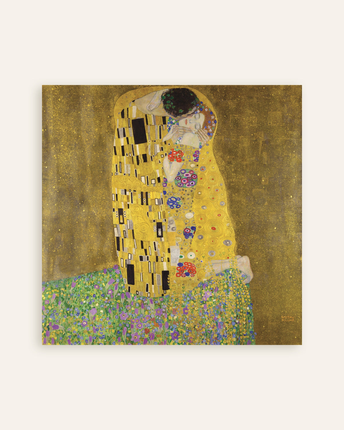 Poster Der Kuss (1907–1908) von Gustav Klimt, Vorschaubild