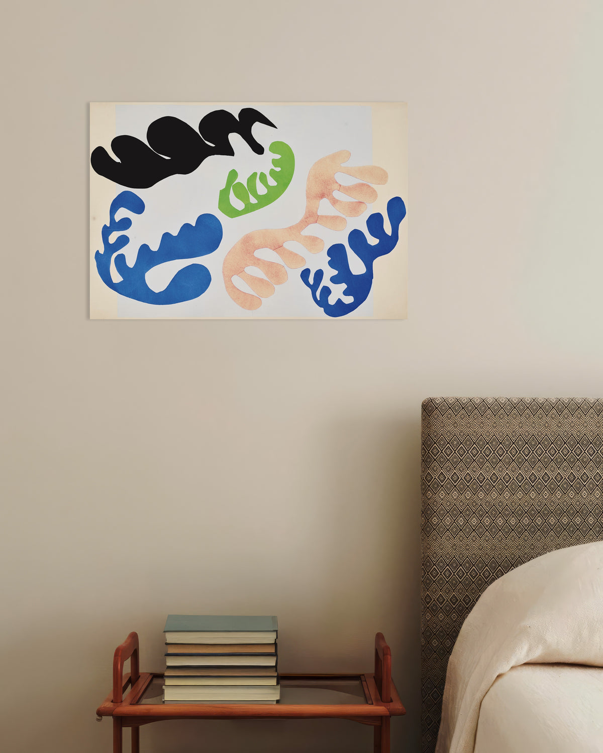 Poster Die Lagune in Blau und Koralle (Jazz, 1947) von Henri Matisse
