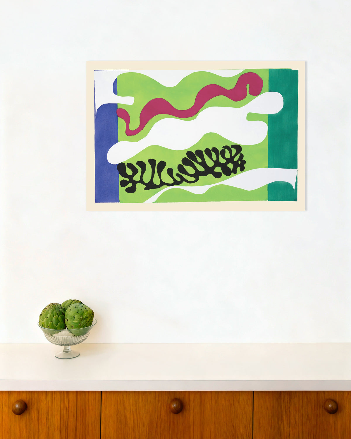 Poster Die Lagune in Grün (Jazz, 1947) von Henri Matisse