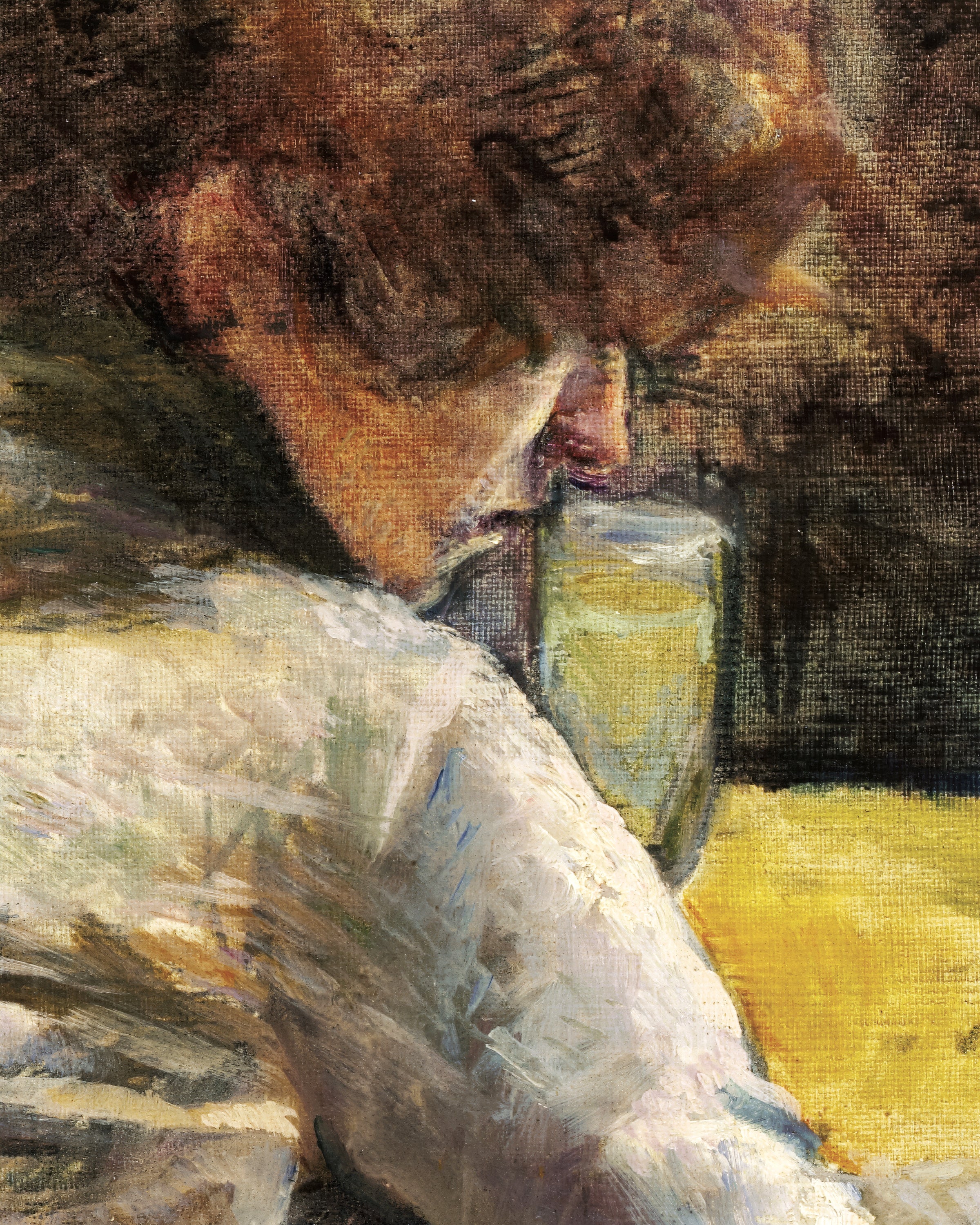 Warten (um 1887) von Henri de Toulouse-Lautrec Poster